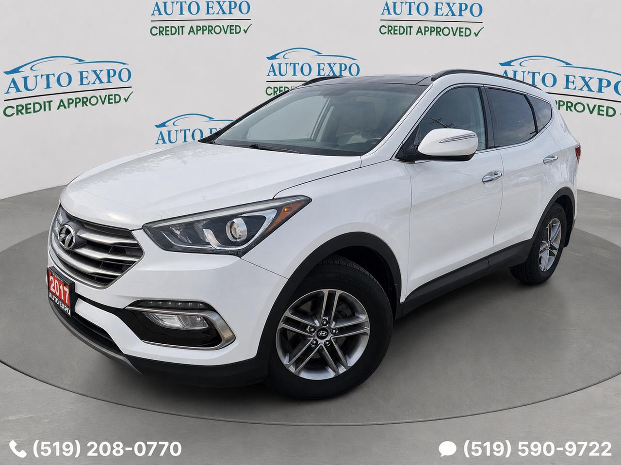 Used 2017 Hyundai Santa Fe Sport One Owner,AWD,Sunroof,Certified,2 Keys,Leather,Fog for sale in Kitchener, ON