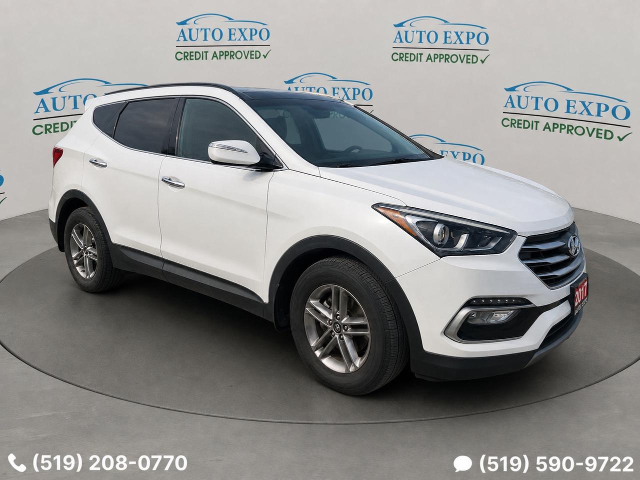 2017 Hyundai Santa Fe Sport One Owner,AWD,Sunroof,Certified,2 Keys,Leather,Fog Photo