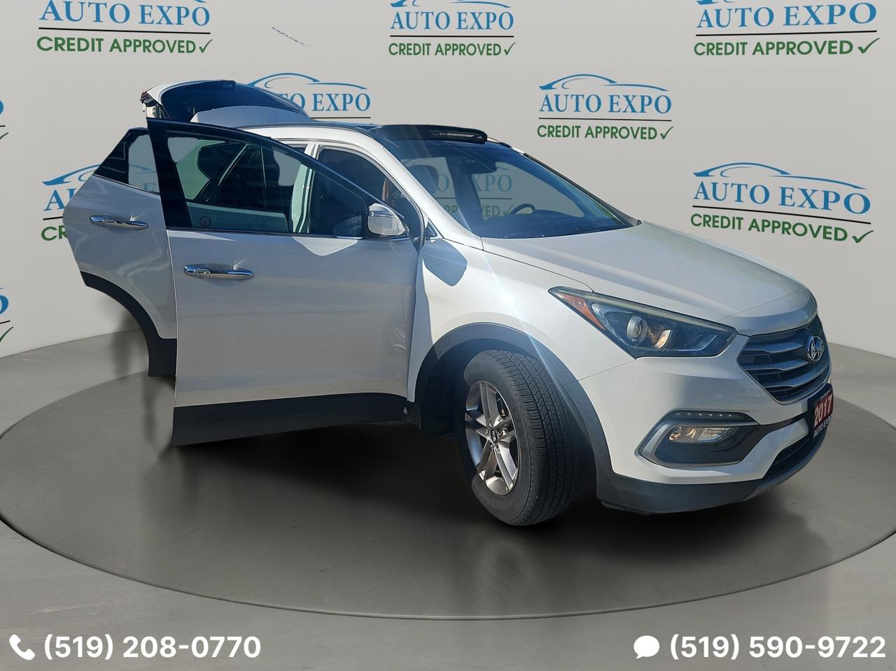 2017 Hyundai Santa Fe Sport One Owner,AWD,Sunroof,Certified,2 Keys,Leather,Fog Photo