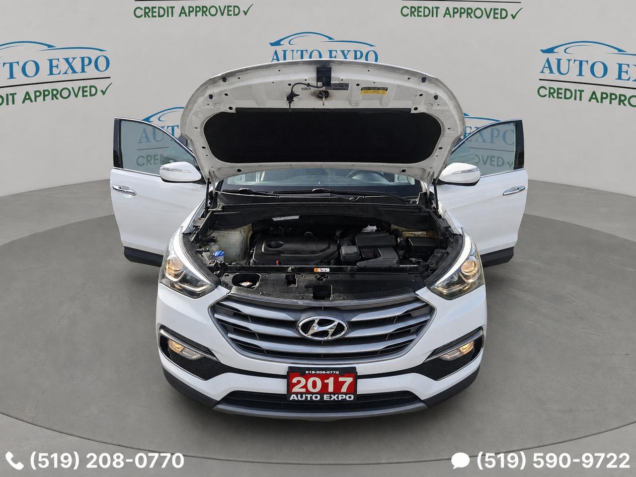 2017 Hyundai Santa Fe Sport One Owner,AWD,Sunroof,Certified,2 Keys,Leather,Fog Photo