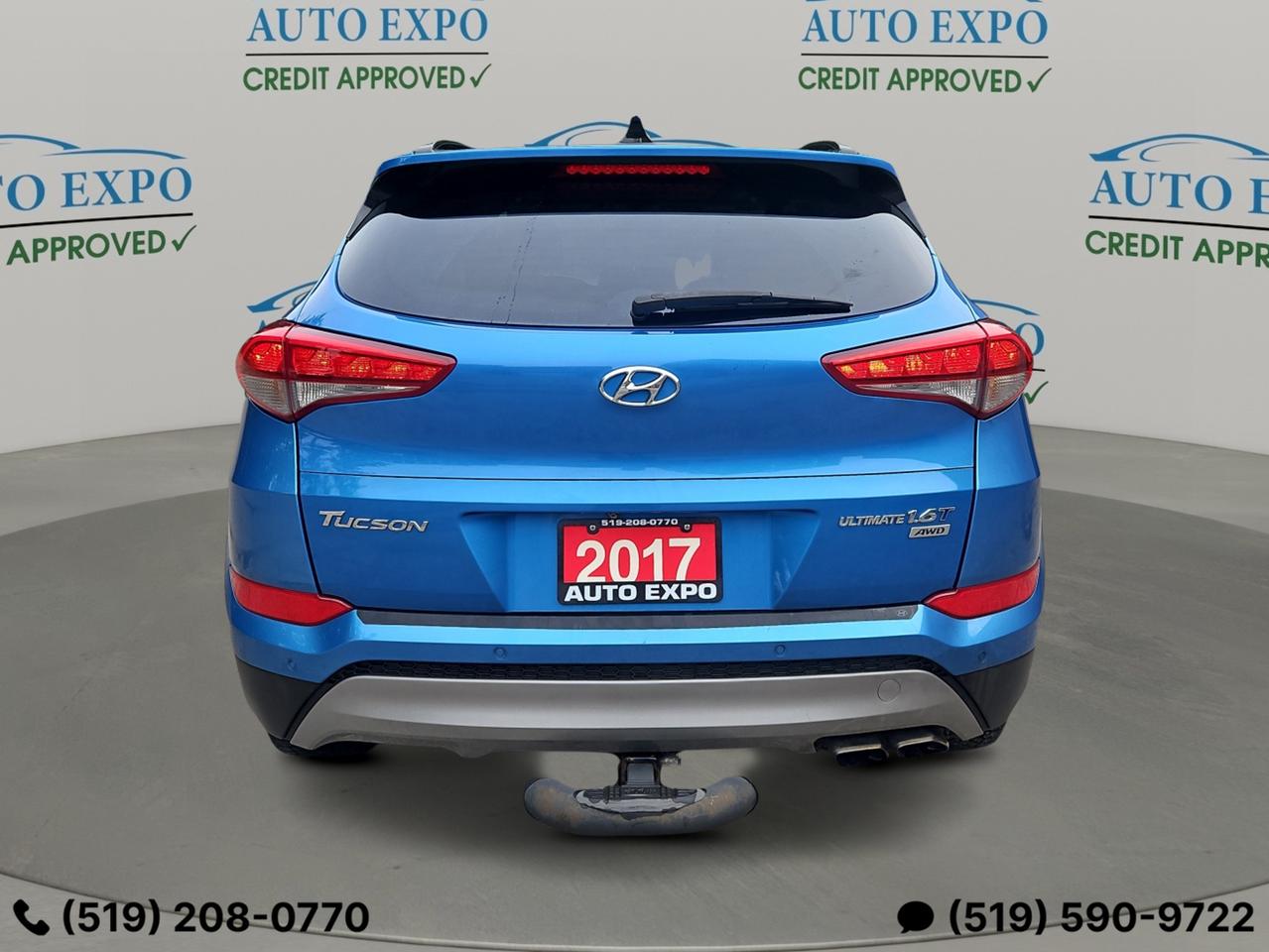 2017 Hyundai Tucson Ultimate,One Owner,AWD,Certified,Leather,Sunroof Photo3