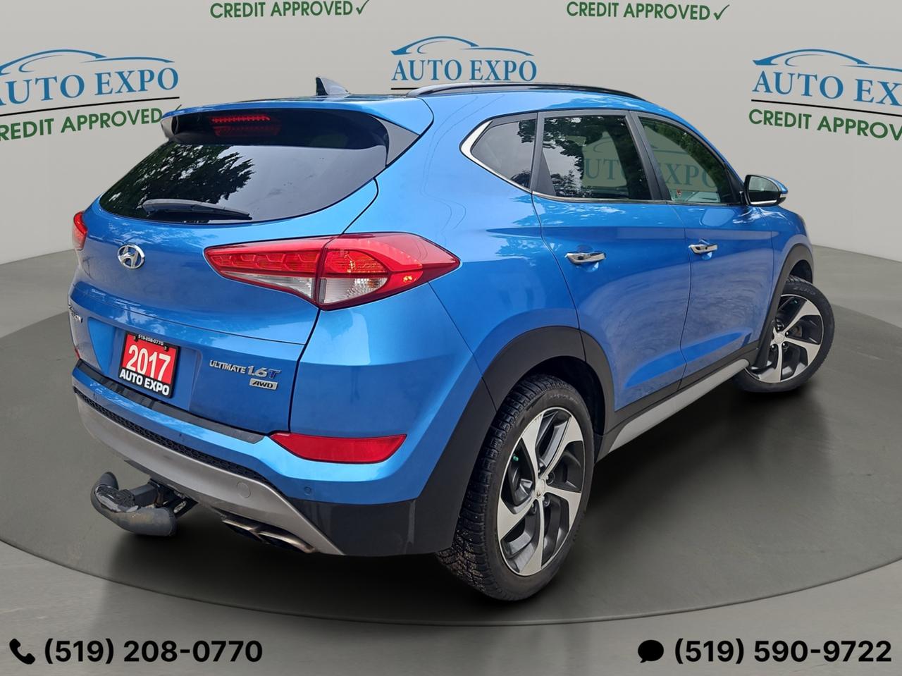 2017 Hyundai Tucson Ultimate,One Owner,AWD,Certified,Leather,Sunroof Photo4