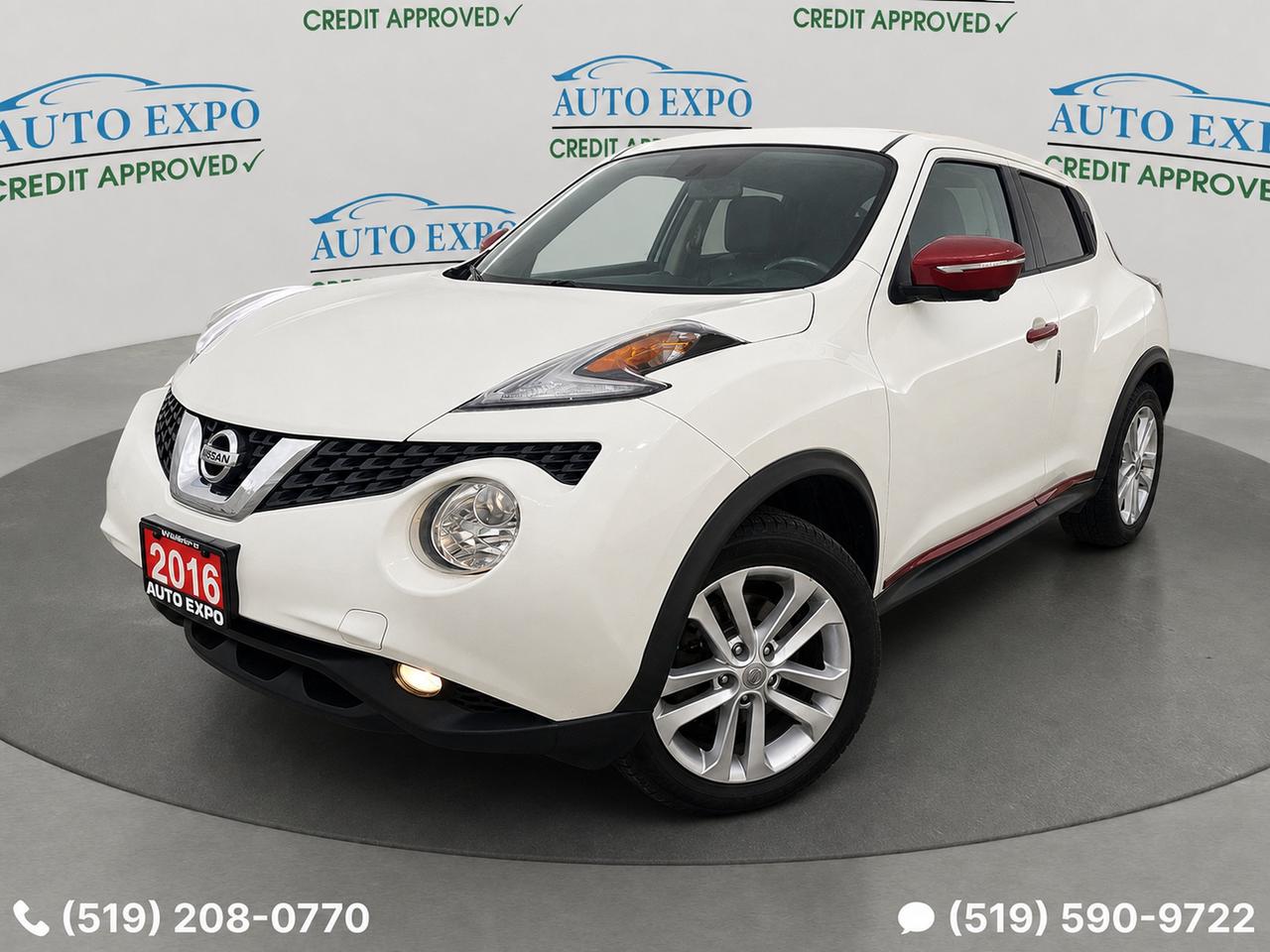 Used 2016 Nissan Juke One Owner,SL,AWD,Certified,Leather,Sunroof,GPS,Fog for sale in Kitchener, ON