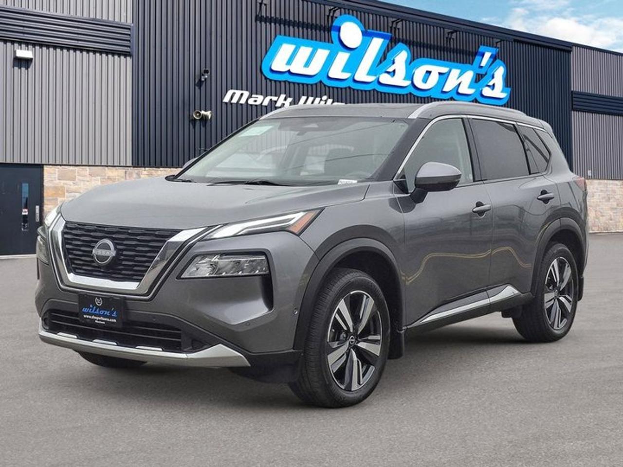 2023 Nissan Rogue Platinum AWD | Leather | Pano Roof | Heated Seats + Steering | Intelligent Cruise | Bose and More ! Photo