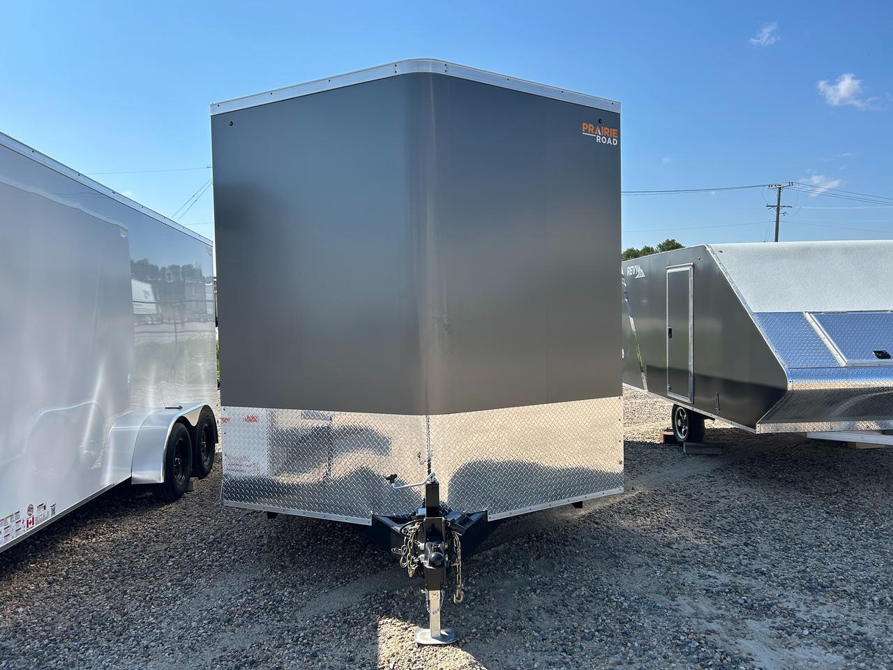 2027 Rainbow Enclosed Cargo 8.5' x 16' Prairie Road Ramp Door Photo