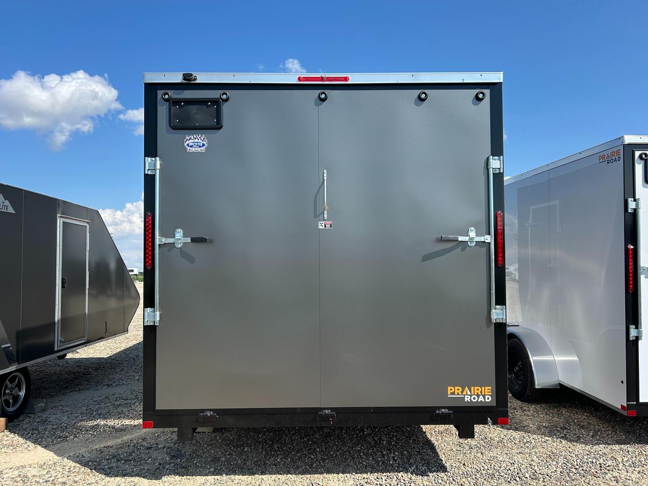 2027 Rainbow Enclosed Cargo 8.5' x 16' Prairie Road Ramp Door Photo