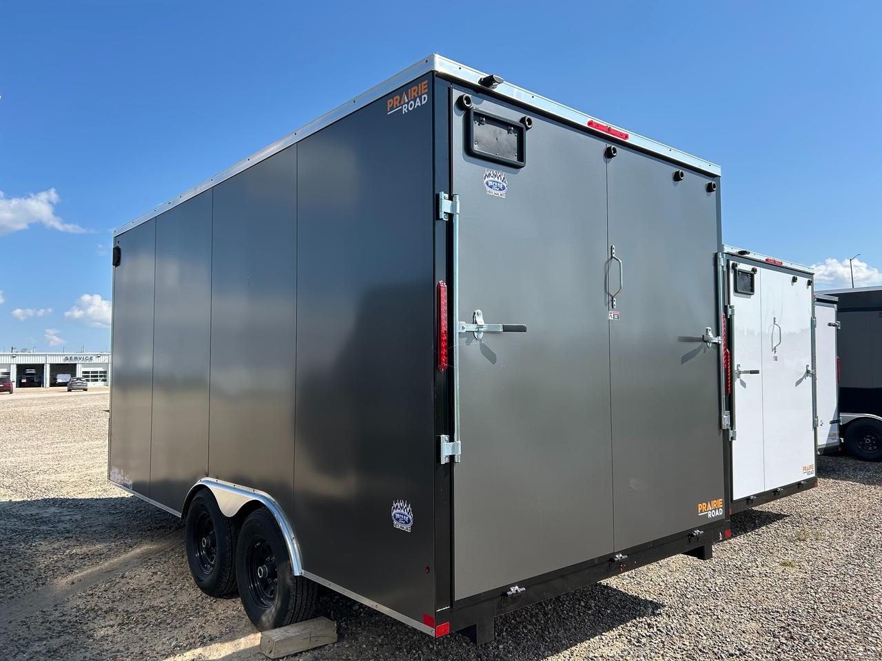2027 Rainbow Enclosed Cargo 8.5' x 16' Prairie Road Ramp Door Photo