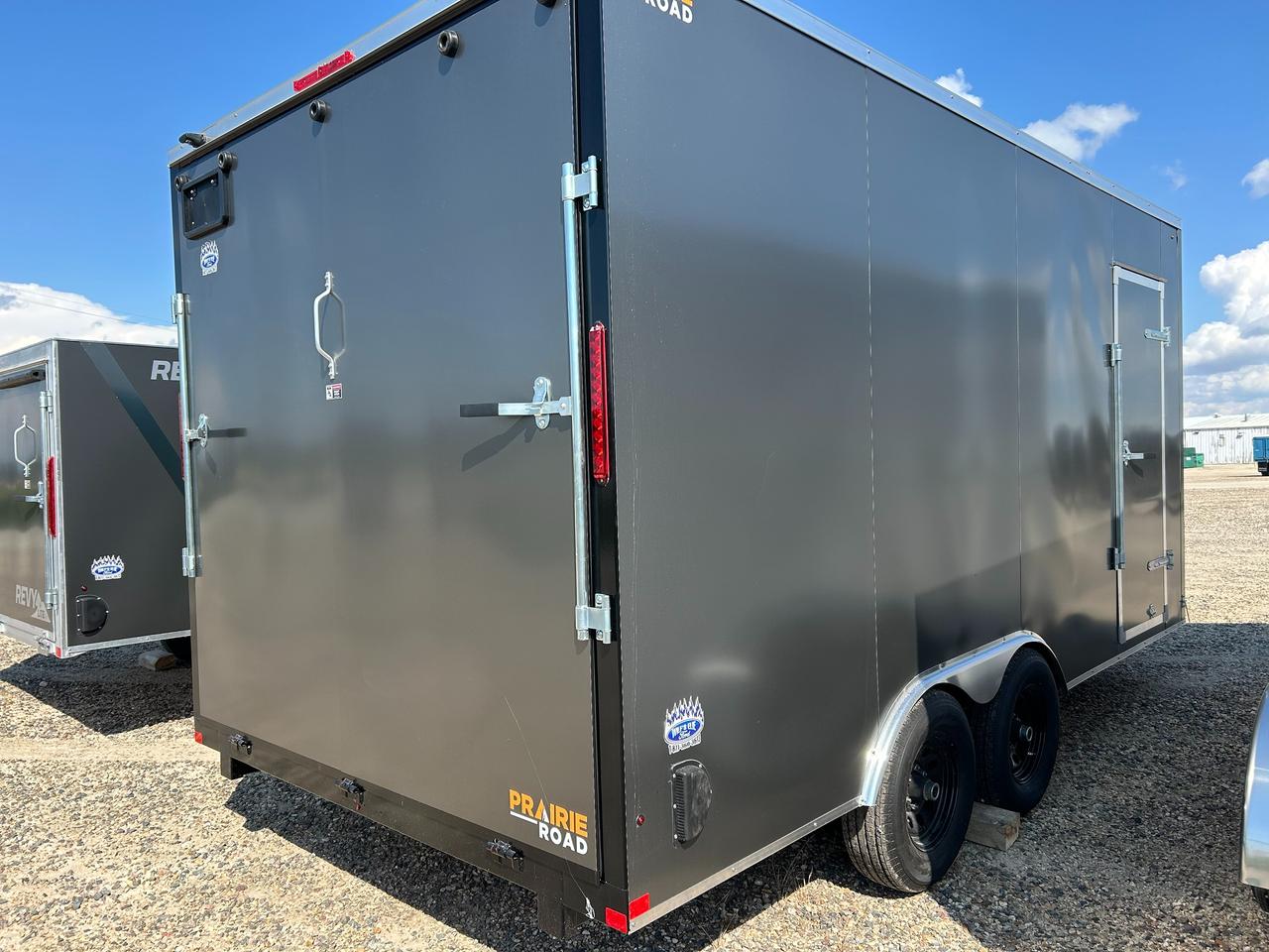 2027 Rainbow Enclosed Cargo 8.5' x 16' Prairie Road Ramp Door Photo3