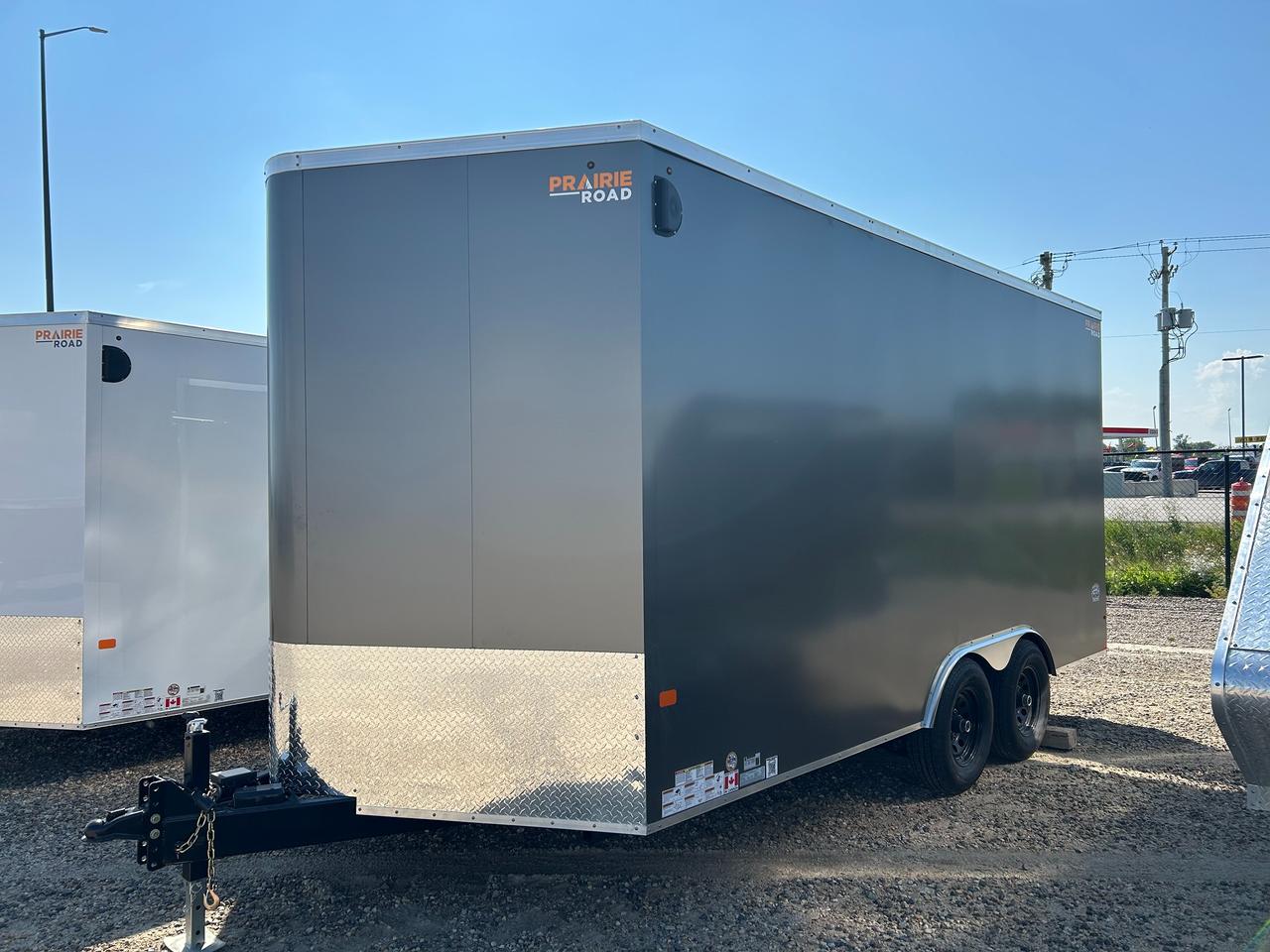 2027 Rainbow Enclosed Cargo 8.5' x 16' Prairie Road Ramp Door Photo