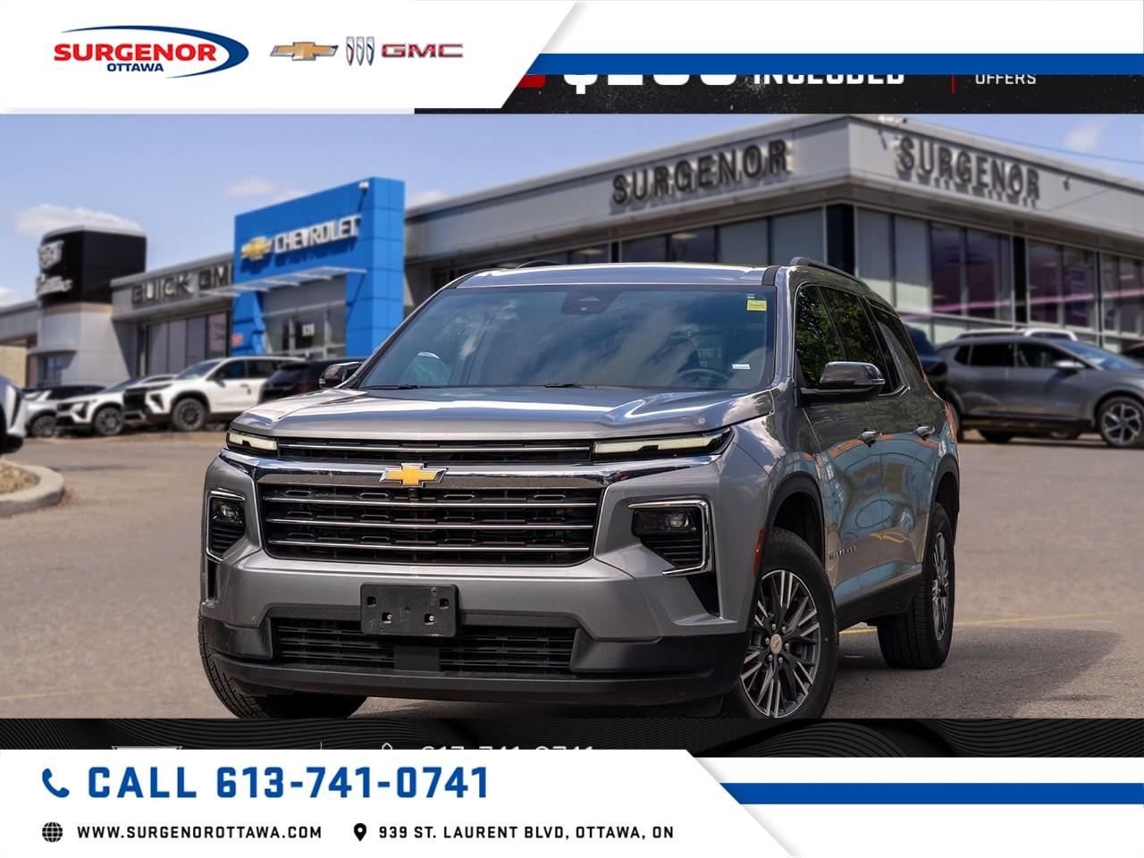 2026 Chevrolet Traverse LT Photo