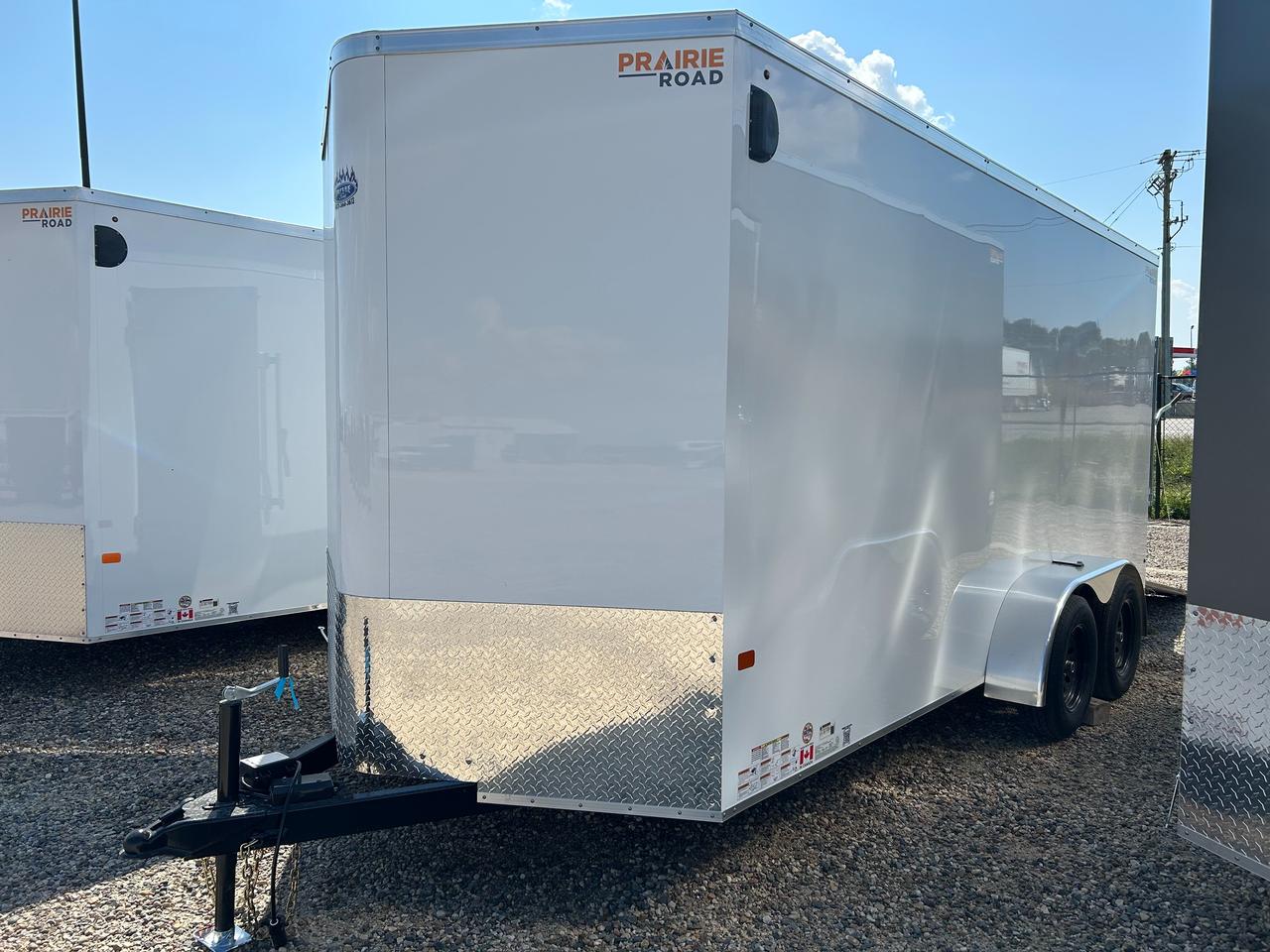2027 Prairie Road Enclosed Cargo 7 x 16 Prairie Road Ramp Door Photo