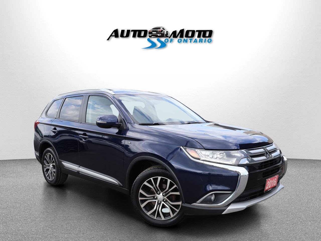 <p><span>*SAFETY INCLUDED*ONE OWNER*LOCAL ONTARIO CAR*</span>*7 SEATS*2ND WINTER ON RIMS<span>*7 PASSENGERS</span><span>* </span><span>Mitsubishi Outlander SE 3.0L V6 AWD has Automatic Transmission. White on Black Interior. Equipped with: Power Windows, Power Locks, and Power Heated Mirrors, CD/AUX, AC, Heated Front Seats, Back Up Camera, Bluetooth, Cruise Controls, Alloys, Sunroof, Fog Lights, Steering Mounted Controls, Paddle Shifters, Side Turning Signals, Side Turning Lights, Power Driver Seat, Sunroof, Roof Rack, AND ALL THE POWER OPTIONS!! </span></p><p><span>-------------------------------------------------</span><br><span>Financing options are available from 6.29% with $0 Down payment O.A.C.</span><br><span>-------------------------------------------------</span><br><span>SAFETY CERTIFICATION INCLUDED*** Vehicle comes with: Safety Certification, and Car Fax Report ALL INCLUDED!! At no extra cost to you!! Dont miss this opportunity to own a high-quality, pre-owned vehicle. </span><br><span>-------------------------------------------------</span><br><span>Additionally, our vehicles qualify for up to 4 years of extended warranty. Please speak to your sales representative for more information.</span><br><span>-------------------------------------------------</span><br><span>We are open Monday to Saturday from 10am - 6pm, Sundays Closed.</span><br><span>-------------------------------------------------</span><br><span>We also welcome trade-ins, with on-site buyers available to estimate your vehicle on the same day.</span><br><span>-------------------------------------------------</span><br><span>Visit us at 3219 Harvester Road, Burlington, L7N 3N8 or call us at Nine O Five-281-2255 for more information.</span><br><span>------------------------------------------------</span><br><span>Check our inventory at www automotoinc ca</span></p>