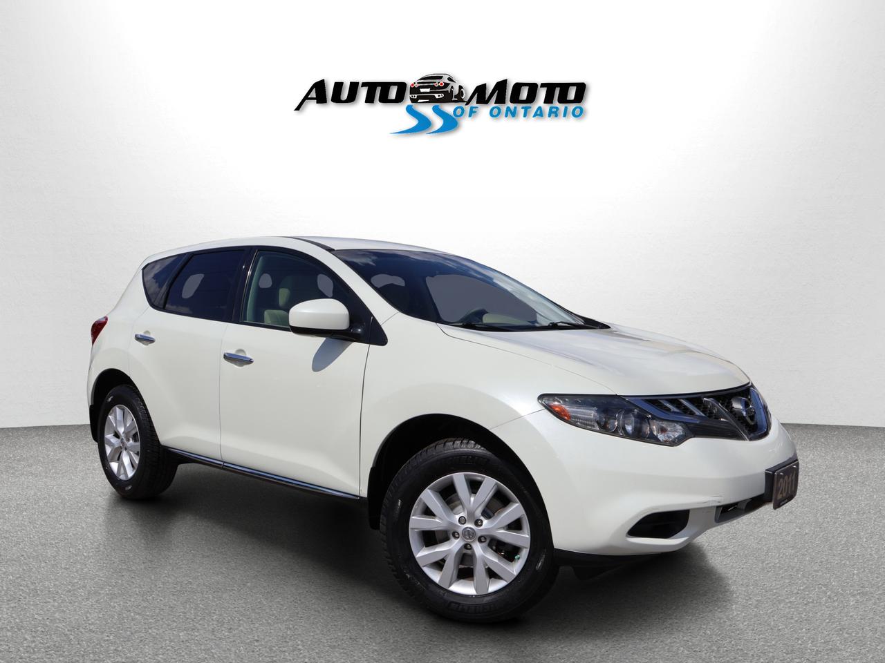 Used 2011 Nissan Murano V6 S CERTIFIED *ACCIDENT FREE*2ND WINTER**LOW KMS* CRUISE CONTROL ALLOYS for sale in Burlington, ON