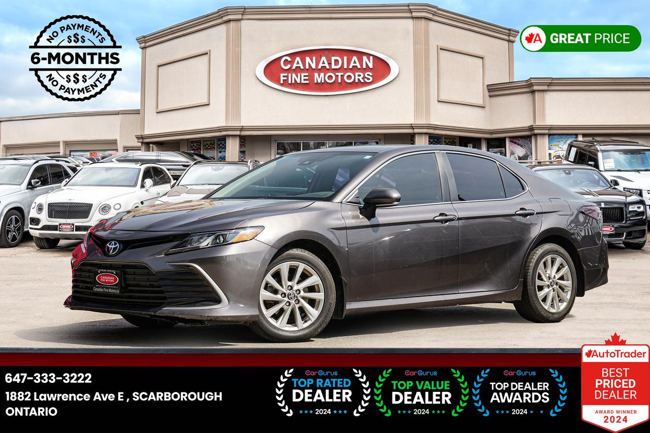 Gray 2023 Toyota Camry Hybrid Sedan Front-Wheel Drive Continuously Variable Transmission