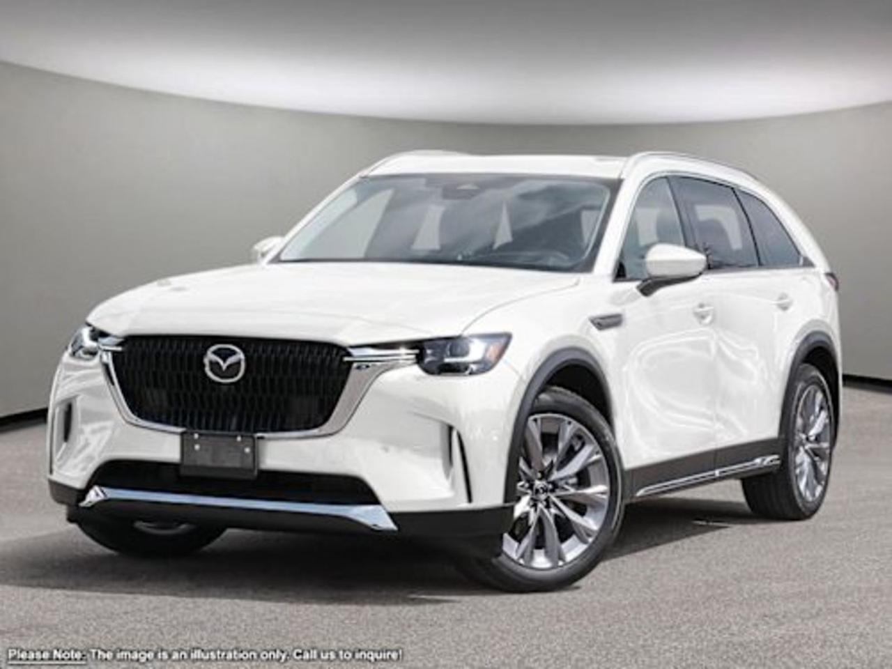 **2026 MazdaCX70GTPAWD MildHybrid Power Meets Premium Comfort** Unleash the roadready confidence of Mazdas most capable crossover yet. Under the sleek, monochromepainted body sits the **3.3L eSkyactivG MHEV I6 highoutput turbo**, paired with an 8speed automatic that delivers seamless power while the hybrid startergenerator and lithiumion battery provide instant torque, stopstart efficiency and a smooth, quiet ride. Alltime AWD, driverselectable drivetrain modes and a lockup transmission give you maximum grip on any surface, while the 21inch blackmetallic alloy wheels wrapped in 275/45R21 tires command attention wherever you go. Inside, the cabin is a masterclass in luxury and tech: - **Nappa leather, heated+ventilated front bucket seats** and heated rear seats keep every passenger comfortable. - **Bose premium sound** with 12speaker 19inch touchscreen, headup display and dualzone front plus rear climate control keep you entertained and in control. - **Advanced driverassist suite**Adaptive Cruise with Stop&Go, LaneDeparture Prevention, Active BlindSpot, Forward/Rear Collision Mitigation, Pedestrian Impact Protection and a 360° camera systemdelivers Level2 partial automation for peace of mind on every journey. Practicalities are covered too: power liftgate, trailersway control, roof rails, a compact spare under the cargo floor and a fully galvanized body with sideimpact beams ensure youre ready for work or play. **Why the CX70 GTP?** - **Performance:** 280hp turbocharged mildhybrid, allwheel drive, 8speed overdrive. - **Luxury:** Nappa leather, heated/ventilated seats, dualzone + rear climate, Bose sound, 12inch navigation. - **Safety & Tech:** 10airbag suite, Level2 driverassist, headup display, OTA updates, smartkey with pushbutton start. Step into the 2026 MazdaCX70 GTP AWD and experience a crossover that blends exhilarating performance, refined elegance and nextgeneration safetyall in one breathtaking package. Contact your GoMazda showroom today for a personal test drive and discover why the CX70 redefines what a midsize SUV can be.Go Mazda is an AMVIC licensed business