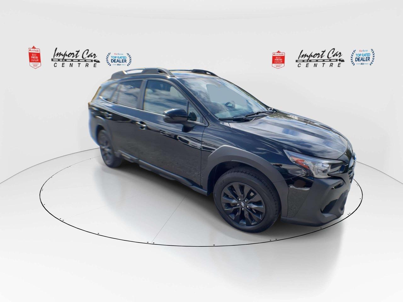 2024 Subaru Outback Onyx ONYX, EYSIGHT, HARMAN KARDON, ALL WEATHER SEATS, ROOF, HTD.SEATS, BK.CAM Photo1