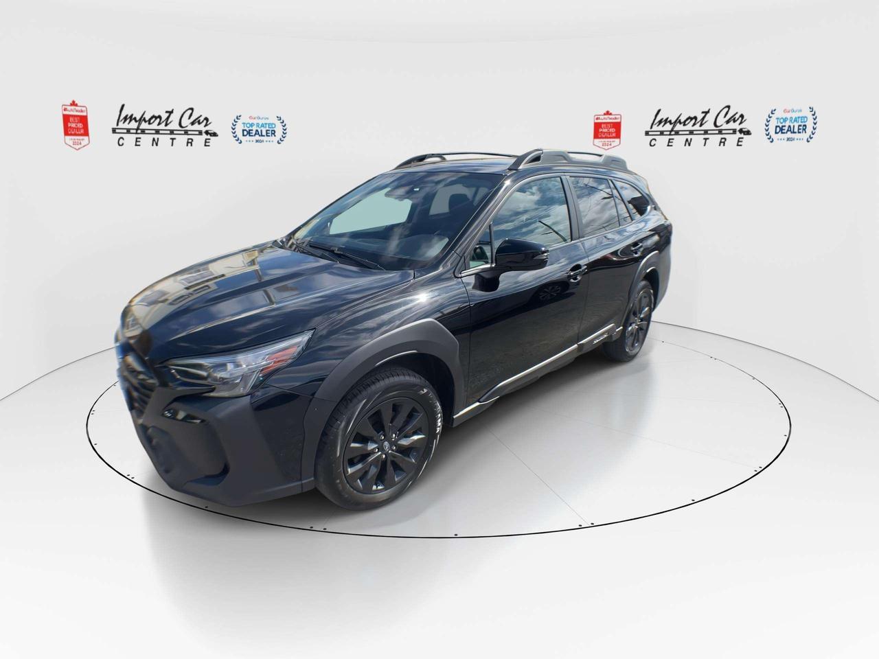 2024 Subaru Outback Onyx ONYX, EYSIGHT, HARMAN KARDON, ALL WEATHER SEATS, ROOF, HTD.SEATS, BK.CAM Photo