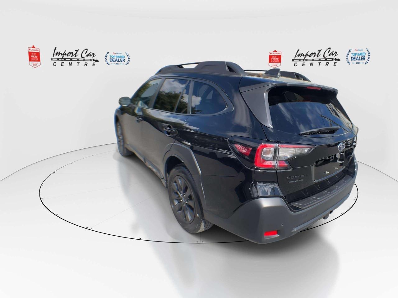 2024 Subaru Outback Onyx ONYX, EYSIGHT, HARMAN KARDON, ALL WEATHER SEATS, ROOF, HTD.SEATS, BK.CAM Photo