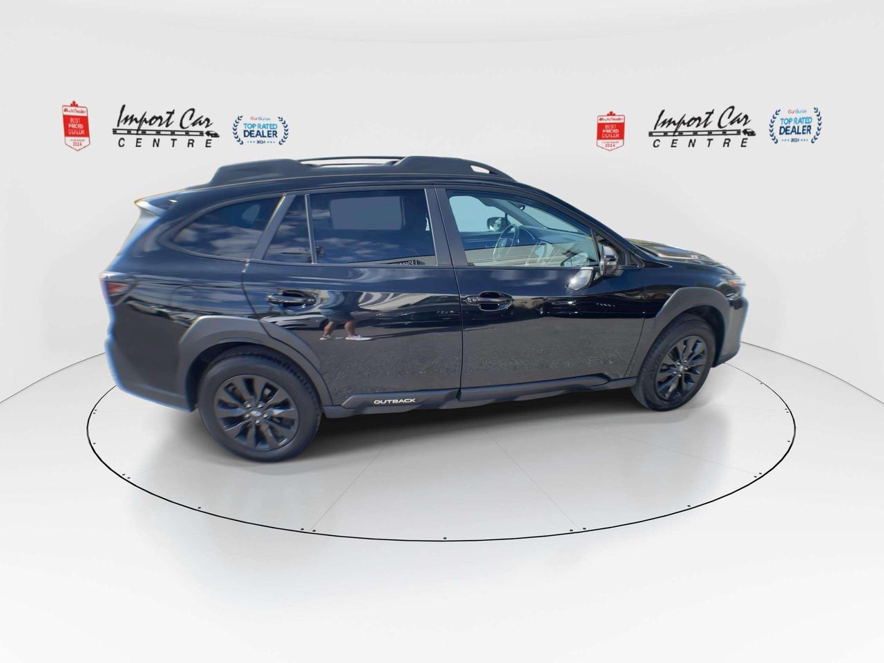2024 Subaru Outback Onyx ONYX, EYSIGHT, HARMAN KARDON, ALL WEATHER SEATS, ROOF, HTD.SEATS, BK.CAM Photo
