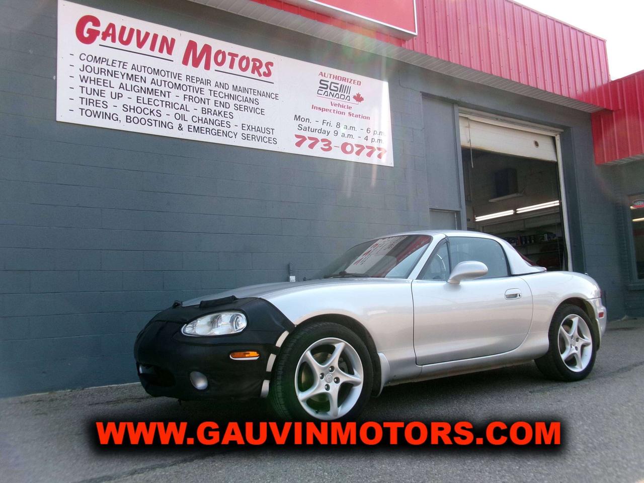 Used 2002 Mazda Miata MX-5  for sale in Swift Current, SK