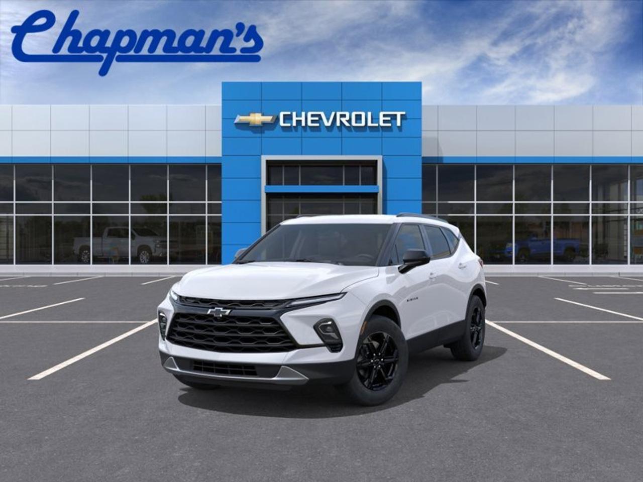 The 2026 Chevrolet Blazer is a brand new SUV that brings sharp design, everyday utility, and confident road manners to Killarney drivers. Finished in White with a Black interior, this 2026 Chevrolet Blazer pairs clean style with a practical automatic transmission and a 2.0 L engine for smooth, capable travel.

At Chapman Chevrolet Buick GMC, this new 2026 Chevrolet Blazer is a smart choice for drivers who want modern comfort and useful technology in a midsize SUV. Its athletic stance, roomy cabin, and balanced performance make it well suited for commuting, family outings, and weekend trips across Manitoba.

FEATURES OF THE Blazer

»» Bold SUV design with sporty details
»» Automatic transmission for smooth daily driving
»» 2.0 L engine with balanced power
»» White exterior with Black interior

ADVANCED SAFETY FEATURES

»» Rear Vision Camera aids reversing visibility
»» StabiliTrak helps maintain control in turns
»» Advanced airbags support occupant protection
»» Tire Pressure Monitoring System adds awareness

PERFORMANCE AND EFFICIENCY

»» 2.0 L engine delivers responsive performance
»» Automatic transmission supports smooth acceleration
»» Turbocharged power supports confident highway merging
»» Balanced ride for city and highway

COMFORT AND CONVENIENCE

»» Spacious cabin offers everyday driving comfort
»» Four-door access helps passenger entry
»» Climate control supports year-round comfort
»» Flexible seating supports daily versatility

TECHNOLOGY AND CONNECTIVITY

»» User-friendly infotainment layout feels intuitive
»» Smartphone connectivity supports easy device access
»» Clear driver information display aids awareness
»» Hands-free features help reduce distractions

CARGO SPACE

»» Rear cargo area supports daily gear
»» Split-folding rear seat expands utility
»» Wide opening helps loading larger items
»» Cabin storage keeps essentials close

WHAT OTHER OWNERS LIKE

»» Confident handling feels composed on roads
»» Useful cargo space suits active lifestyles
»» Comfortable ride supports longer daily trips
»» Modern styling gives strong curb appeal

This brand new SUV is designed for drivers who want a vehicle that feels easy to live with every day. The White exterior gives it a fresh, clean look, while the Black interior adds a timeless and practical finish that suits both family use and professional travel.

The 2026 Chevrolet Blazer also stands out with its well-judged size. It offers the elevated driving position many SUV shoppers want, yet it remains manageable in parking lots and urban spaces. The automatic transmission helps deliver a relaxed drive, while the 2.0 L engine provides the kind of responsive power that makes merging and passing feel more assured.

For buyers visiting Chapman Chevrolet Buick GMC in Killarney, this new 2026 Chevrolet Blazer delivers the right mix of style, comfort, and versatility. It is ready to handle weekday routines and weekend plans with equal ease, making it a strong option for drivers who want a modern Chevrolet SUV with broad appeal.

This 2026 Chevrolet Blazers VIN is: 3GNKBHR43TS194776.<p> this 2026 Chevrolet Blazer pairs clean style with a practical automatic transmission and a 2.0 L engine for smooth</p>
<p> this new 2026 Chevrolet Blazer is a smart choice for drivers who want modern comfort and useful technology in a midsize SUV. Its athletic stance</p>
<p> and weekend trips across Manitoba.

FEATURES OF THE Blazer

»» Bold SUV design with sporty details
»» Automatic transmission for smooth daily driving
»» 2.0 L engine with balanced power
»» White exterior with Black interior

ADVANCED SAFETY FEATURES

»» Rear Vision Camera aids reversing visibility
»» StabiliTrak helps maintain control in turns
»» Advanced airbags support occupant protection
»» Tire Pressure Monitoring System adds awareness

PERFORMANCE AND EFFICIENCY

»» 2.0 L engine delivers responsive performance
»» Automatic transmission supports smooth acceleration
»» Turbocharged power supports confident highway merging
»» Balanced ride for city and highway

COMFORT AND CONVENIENCE

»» Spacious cabin offers everyday driving comfort
»» Four-door access helps passenger entry
»» Climate control supports year-round comfort
»» Flexible seating supports daily versatility

TECHNOLOGY AND CONNECTIVITY

»» User-friendly infotainment layout feels intuitive
»» Smartphone connectivity supports easy device access
»» Clear driver information display aids awareness
»» Hands-free features help reduce distractions

CARGO SPACE

»» Rear cargo area supports daily gear
»» Split-folding rear seat expands utility
»» Wide opening helps loading larger items
»» Cabin storage keeps essentials close

WHAT OTHER OWNERS LIKE

»» Confident handling feels composed on roads
»» Useful cargo space suits active lifestyles
»» Comfortable ride supports longer daily trips
»» Modern styling gives strong curb appeal

This brand new SUV is designed for drivers who want a vehicle that feels easy to live with every day. The White exterior gives it a fresh</p>
<p> while the Black interior adds a timeless and practical finish that suits both family use and professional travel.

The 2026 Chevrolet Blazer also stands out with its well-judged size. It offers the elevated driving position many SUV shoppers want</p>
<p> yet it remains manageable in parking lots and urban spaces. The automatic transmission helps deliver a relaxed drive</p>
<p> while the 2.0 L engine provides the kind of responsive power that makes merging and passing feel more assured.

For buyers visiting Chapman Chevrolet Buick GMC in Killarney</p>
<p> making it a strong option for drivers who want a modern Chevrolet SUV with broad appeal.

This 2026 Chevrolet Blazers VIN is: 3GNKBHR43TS194776.</p>