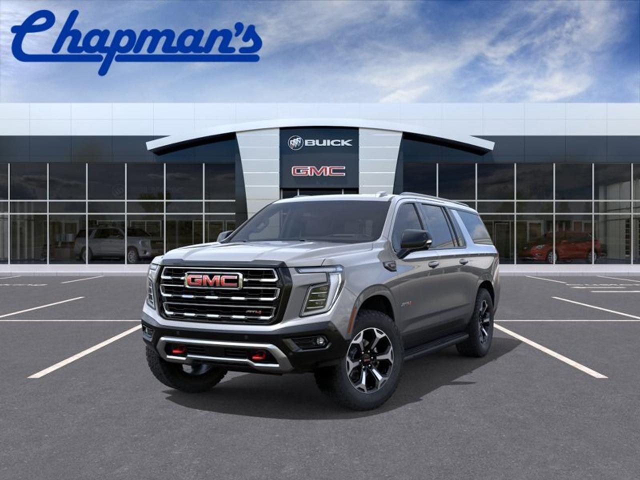 Meet the brand new 2026 GMC Yukon XL, now available at Chapman Chevrolet Buick GMC in Killarney. Finished in Grey with a Grey interior, this full-size SUV brings big space, proven V8 power, and four-wheel drive confidence for Canadian roads. The 2026 GMC Yukon XL is built for families, travel, and daily comfort.

With its 5.3 L engine and automatic transmission, the 2026 GMC Yukon XL delivers smooth power for highway trips, city driving, and weekend hauling. Its extended body gives you added passenger room and cargo flexibility, while the 4-wheel-drive system helps add confidence when road and weather conditions change.

FEATURES OF THE Yukon XL
»» Brand new full-size extended-length SUV
»» Grey exterior with Grey interior
»» Automatic transmission for smooth operation
»» Four-wheel drive for added traction

ADVANCED SAFETY FEATURES
»» Four-wheel drive supports stable road handling
»» Large SUV design adds visibility
»» Strong body structure supports occupant protection
»» Built for confident family travel

PERFORMANCE AND EFFICIENCY
»» 5.3 L V8 delivers smooth power
»» Automatic transmission helps easy daily driving
»» Four-wheel drive boosts all-season confidence
»» Extended body supports versatile family use

COMFORT AND CONVENIENCE
»» Spacious cabin for passengers and gear
»» Grey interior offers clean appearance
»» Full-size layout supports long road trips
»» Easy access for family-focused travel

TECHNOLOGY AND CONNECTIVITY
»» Clear driver controls support easy use
»» Modern cabin layout feels intuitive
»» Automatic transmission simplifies every commute
»» Designed for everyday driving confidence

CARGO SPACE
»» Extra-long body increases cargo flexibility
»» Large rear area fits bigger loads
»» Ideal for travel bags and gear
»» Spacious layout suits active households

WHAT OTHER OWNERS LIKE
»» Strong V8 power for daily driving
»» Big cabin with useful passenger space
»» Confident four-wheel drive in winter
»» Yukon XL versatility for family travel

The 2026 GMC Yukon XL is a smart choice for drivers who need real space, strong capability, and dependable comfort in one package. Its long-wheelbase design makes a clear difference when carrying passengers, luggage, sports equipment, or workday essentials. This SUV is made to handle busy family life with ease.

At Chapman Chevrolet Buick GMC in Killarney, this brand new 2026 GMC Yukon XL stands out with its practical Grey-on-Grey colour combination and full-size presence. If you want an SUV with room to grow, trusted GMC strength, and the confidence of 4-wheel drive, this Yukon XL is ready to impress.

This 2026 GMC Yukon XLs VIN is: 1GKS2HKD4TR427056.<p> while the 4-wheel-drive system helps add confidence when road and weather conditions change.

FEATURES OF THE Yukon XL
»» Brand new full-size extended-length SUV
»» Grey exterior with Grey interior
»» Automatic transmission for smooth operation
»» Four-wheel drive for added traction

ADVANCED SAFETY FEATURES
»» Four-wheel drive supports stable road handling
»» Large SUV design adds visibility
»» Strong body structure supports occupant protection
»» Built for confident family travel

PERFORMANCE AND EFFICIENCY
»» 5.3 L V8 delivers smooth power
»» Automatic transmission helps easy daily driving
»» Four-wheel drive boosts all-season confidence
»» Extended body supports versatile family use

COMFORT AND CONVENIENCE
»» Spacious cabin for passengers and gear
»» Grey interior offers clean appearance
»» Full-size layout supports long road trips
»» Easy access for family-focused travel

TECHNOLOGY AND CONNECTIVITY
»» Clear driver controls support easy use
»» Modern cabin layout feels intuitive
»» Automatic transmission simplifies every commute
»» Designed for everyday driving confidence

CARGO SPACE
»» Extra-long body increases cargo flexibility
»» Large rear area fits bigger loads
»» Ideal for travel bags and gear
»» Spacious layout suits active households

WHAT OTHER OWNERS LIKE
»» Strong V8 power for daily driving
»» Big cabin with useful passenger space
»» Confident four-wheel drive in winter
»» Yukon XL versatility for family travel

The 2026 GMC Yukon XL is a smart choice for drivers who need real space</p>
<p> and dependable comfort in one package. Its long-wheelbase design makes a clear difference when carrying passengers</p>
<p> or workday essentials. This SUV is made to handle busy family life with ease.

At Chapman Chevrolet Buick GMC in Killarney</p>
<p> this brand new 2026 GMC Yukon XL stands out with its practical Grey-on-Grey colour combination and full-size presence. If you want an SUV with room to grow</p>