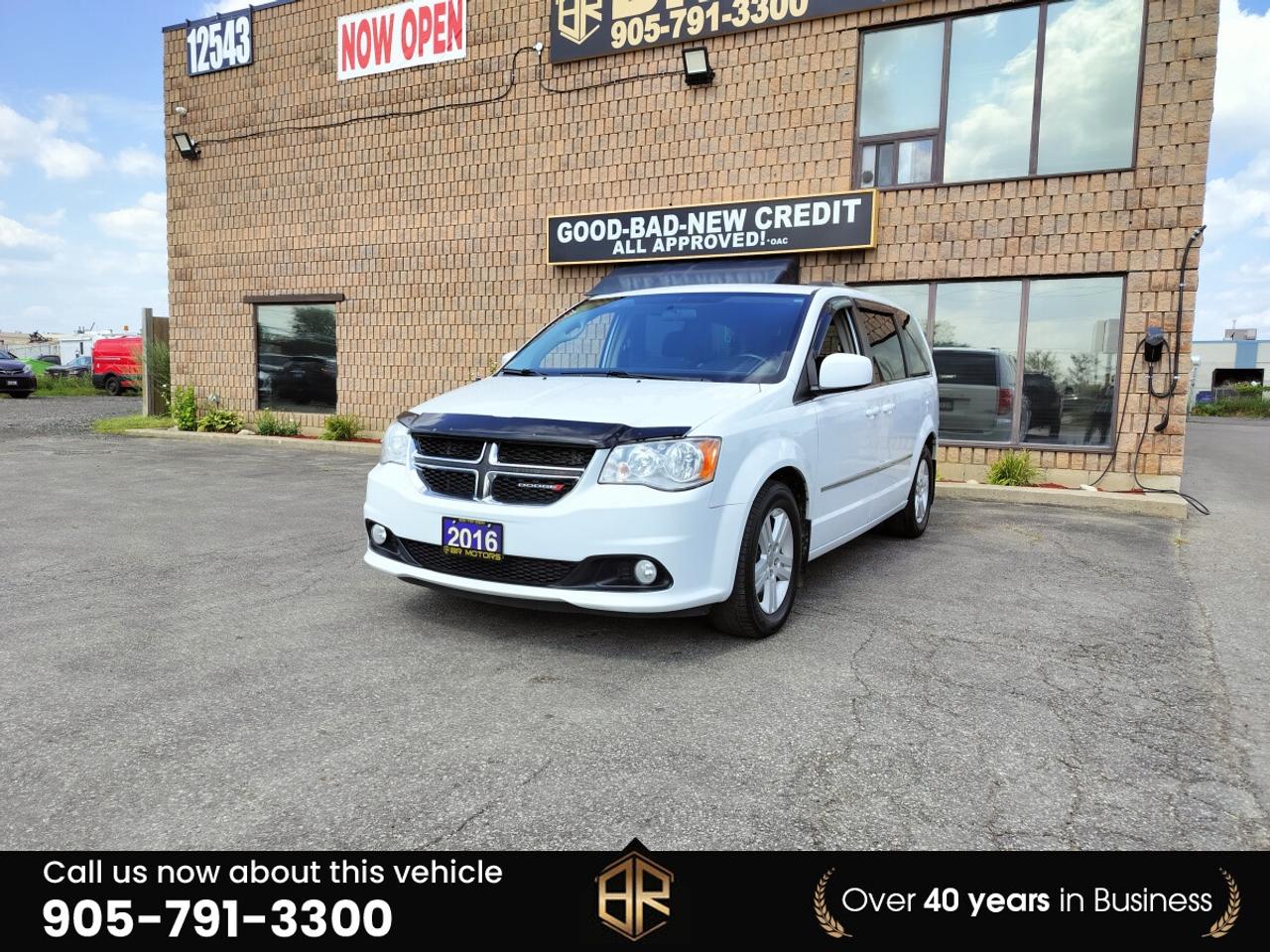 Used 2016 Dodge Grand Caravan Crew | Stow and Go for sale in Bolton, ON