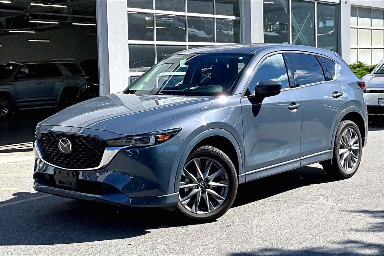 2025 Mazda CX-5 GT Elevate every drive in the 2025 Mazda CX-5 GT! Combining premium comfort, sophisticated styling, and engaging Mazda driving dynamics, this CX-5 GT is designed to make every trip feel special. Enjoy a refined interior with upscale finishes, advanced technology, and thoughtful features throughout. With its confident performance, smooth ride, and versatile SUV practicality, the CX-5 GT is equally at home on the daily commute or your next weekend adventure. Key highlights include:  Premium GT trim with upscale interior appointments Advanced Mazda safety and driver-assistance technology Intuitive infotainment and connectivity features Comfortable seating with excellent everyday versatility Sleek, athletic Mazda styling Engaging handling and responsive performance  Come experience the 2025 Mazda CX-5 GT for yourself at OpenRoad Mazda Port Moody. Our team is ready to help you get behind the wheel and discover why the CX-5 continues to stand out in the compact SUV segment. OpenRoad Mazda Port Moody &mdash; Drive with confidence. Drive Mazda.