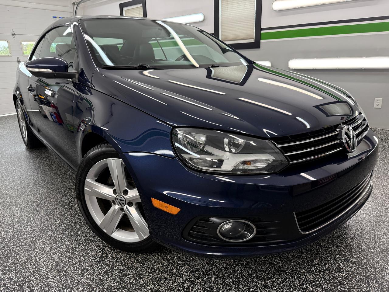 Blue 2013 Volkswagen Eos Convertible Automatic