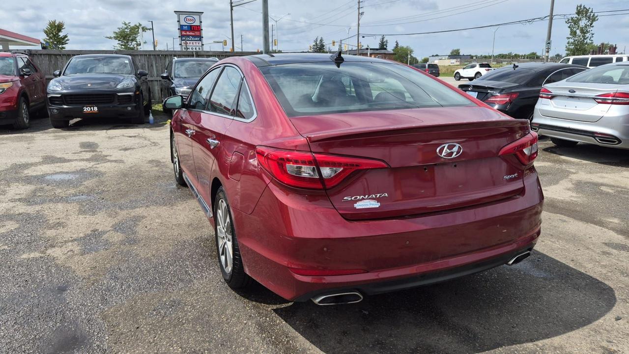2015 Hyundai Sonata 2.4L Sport Tech, LOADED, LEATHER, NO ACCIDENT Photo2