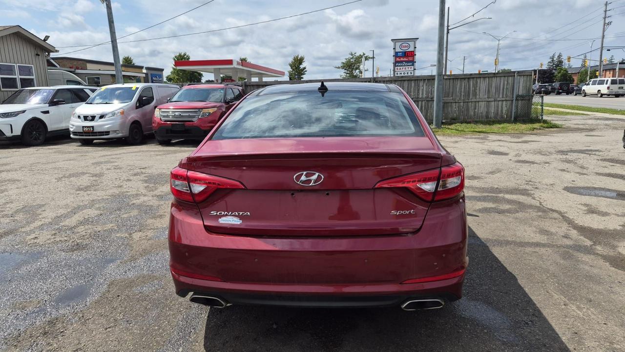 2015 Hyundai Sonata 2.4L Sport Tech, LOADED, LEATHER, NO ACCIDENT Photo3