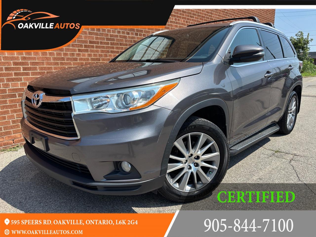 Used 2015 Toyota Highlander XLE AWD 4dr for sale in Oakville, ON
