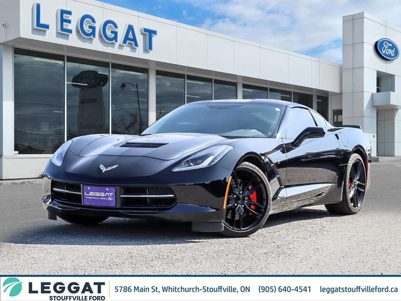 Used 2016 Chevrolet Corvette 2dr Stingray Z51 Cpe w/1LT for sale in Stouffville, ON