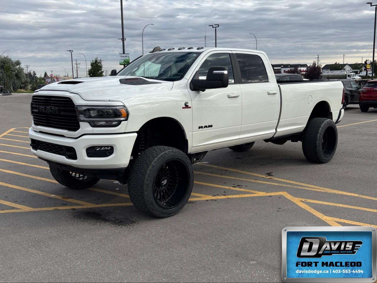 Used 2024 RAM 3500 Laramie 4x4 Crew Cab 8' Box for sale in Fort Macleod, AB