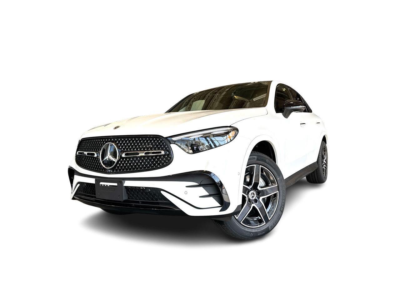 <strong>Style, Performance & Everyday Luxury</strong>

Discover the perfect blend of sporty design and everyday practicality with the 2027 Mercedes-Benz GLC300 Coup&eacute;. With its sweeping coup&eacute; silhouette, premium interior, and confident 4MATIC all-wheel drive, this model delivers a dynamic drive through Vancouver&rsquo;s city streets, mountain roads, and all-weather conditions. Crafted with advanced technology, a fuel-efficient turbocharged engine, and the unmistakable Mercedes-Benz presence, the GLC300 Coup&eacute; is ideal for drivers seeking luxury, versatility and standout style.

<strong>Key Features & Highlights</strong>

<strong>Performance & Efficiency</strong>

<ul>
<li>2.0L Turbocharged Engine &ndash; Smooth, responsive power with excellent everyday efficiency.</li>
<li>Mild Hybrid System (48-Volt) &ndash; Enhances acceleration and boosts fuel economy during city driving.</li>
<li>4MATIC All-Wheel Drive &ndash; Confident traction for rain, snow, and uneven BC terrain.</li>
<li>Dynamic Select Drive Modes &ndash; Customize your drive with Comfort, Sport, Eco and Individual settings.</li>
</ul>
<strong>Exterior Design</strong>

<ul>
<li>Coup&eacute; Silhouette &ndash; Sportier stance and eye-catching road presence.</li>
<li>LED High-Performance Lighting &ndash; Crisp visibility for safer night driving.</li>
<li>Aerodynamic Styling &ndash; Reduces drag for enhanced stability and efficiency.</li>
<li>Premium Wheel Options &ndash; Enhance the SUV&rsquo;s sporty, elegant look.</li>
</ul>
<strong>Luxury Interior & Comfort</strong>

<ul>
<li>MB-Tex or Leather Upholstery &ndash; High-quality materials that elevate every ride.</li>
<li>Heated Front Seats &ndash; Comfort on cold Vancouver mornings.</li>
<li>Panoramic Sunroof (if equipped) &ndash; Bright, open cabin feel.</li>
<li>Dual-Zone Climate Control &ndash; Personalized comfort for driver and passenger.</li>
</ul>
<strong>Technology & Connectivity</strong>

<ul>
<li>MBUX Infotainment System with Voice Control &ndash; &ldquo;Hey Mercedes&rdquo; makes navigation, calls and media effortless.</li>
<li>11.9 Central Touchscreen + 12.3 Digital Instrument Cluster &ndash; Modern, intuitive driving interface.</li>
<li>Wireless Apple CarPlay & Android Auto &ndash; Seamless smartphone connection.</li>
<li>Burmester Surround Sound System (if equipped) &ndash; Premium audio experience.</li>
</ul>
<strong>Safety & Driver Assistance</strong>

<ul>
<li>Active Brake Assist &ndash; Helps detect slow or stopped vehicles and can apply braking support.</li>
<li>Blind Spot Assist &ndash; Confidence when changing lanes.</li>
<li>Adaptive Cruise Control (DISTRONIC) (if equipped) &ndash; Eases long highway drives.</li>
<li>Parking Package with 360&deg; Camera (if equipped) &ndash; Simplifies tight parkades around Vancouver and the Lower Mainland.</li>
</ul>
<strong>Why Choose This GLC300 Coup&eacute; at Mercedes-Benz Vancouver?</strong>

<ul>
<li>Local Lower Mainland inventory with exceptional reconditioning standards.</li>
<li>Access to exclusive programs including maintenance packages and protection options.</li>
<li>Professional, knowledgeable team committed to a premium ownership experience.</li>
<li>Convenient location serving Vancouver, Richmond, Burnaby, Surrey, North Shore and beyond.</li>
</ul>
<iframe src=//www.youtube.com/embed/Ijl176FiM38 width=560 height=314 allowfullscreen=allowfullscreen></iframe>
