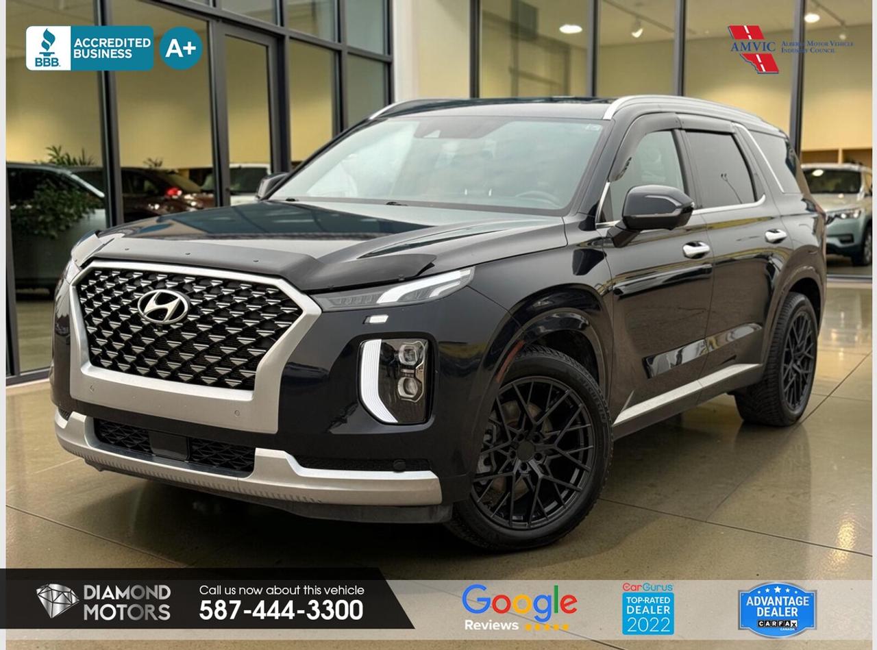 Used 2022 Hyundai PALISADE Ultimate Calligraphy 7-Passenger AWD for sale in Edmonton, AB