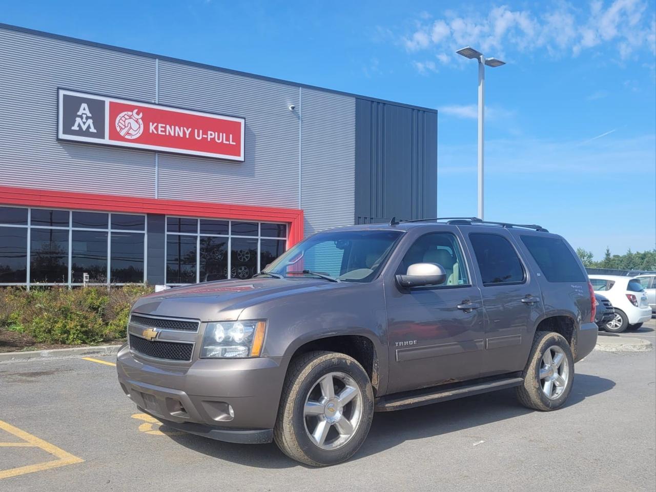 2013 Chevrolet Tahoe in Mocha Steel Metallic. The vehicle has 156199 miles. The vehicle runs and drives. No check engine light. Some imperfections/rust around the body, mainly on the passenger-side quarter panel. We dont perform any mechanical/safety inspections. The vehicle is sold as is and might need some work.