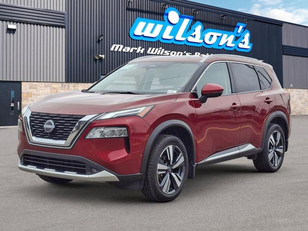 2022 Nissan Rogue Platinum AWD | Leather | Pano Roof | Heated Seats + Steering | Navi | Adaptive Cruise | and More ! Photo0