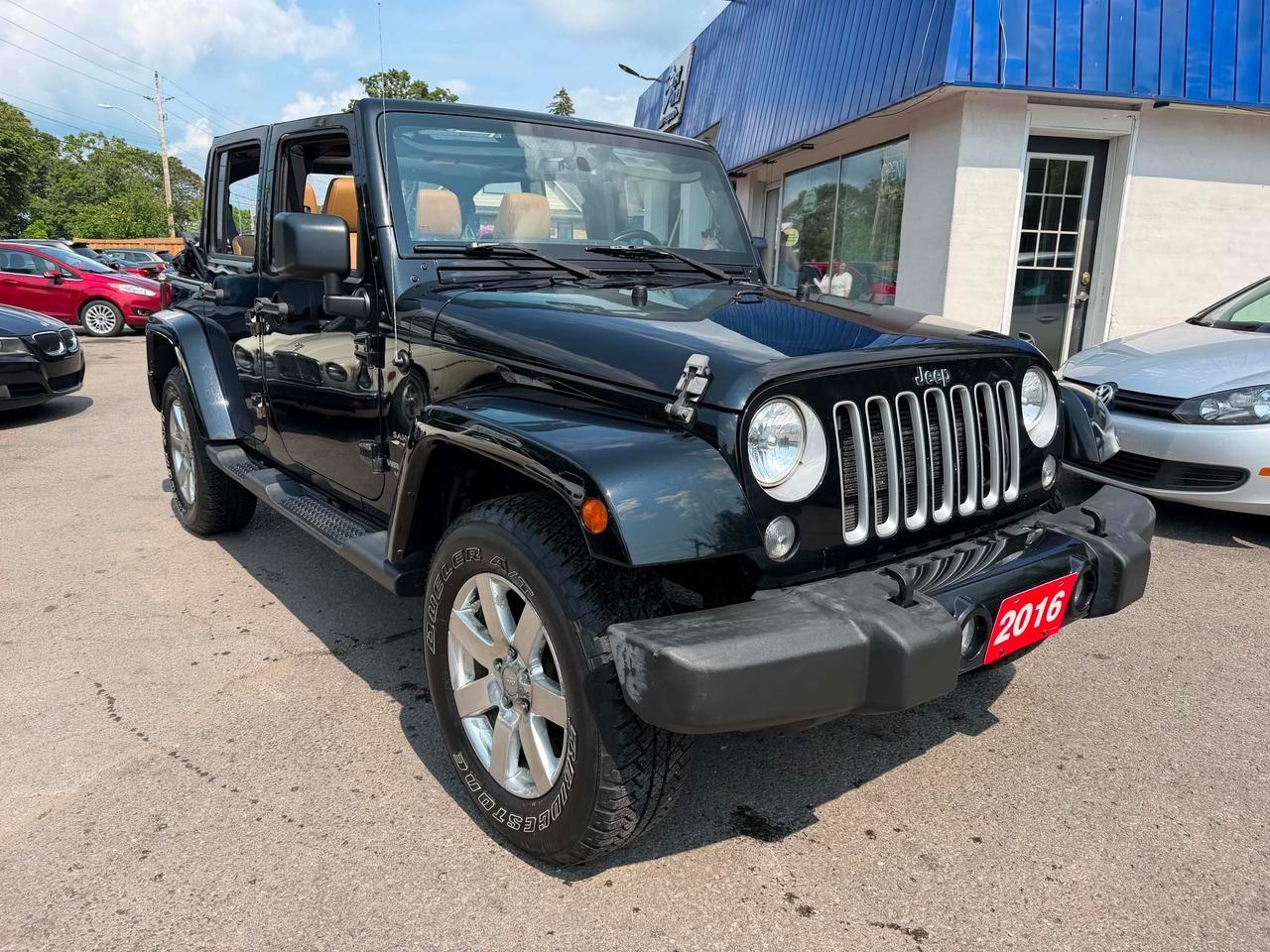 Used 2016 Jeep Wrangler 4WD 4DR SAHARA for sale in Newcastle, ON