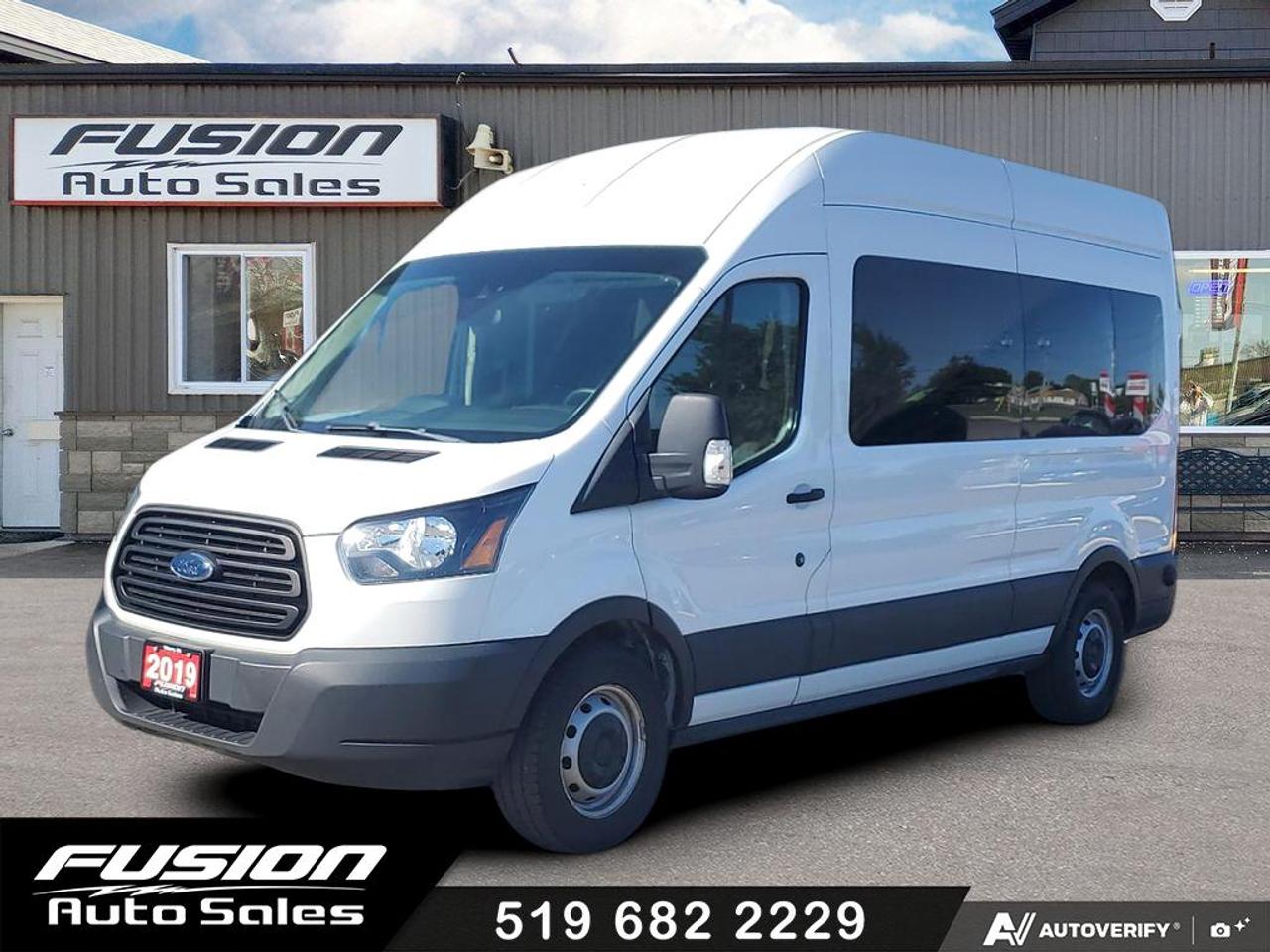 2019 Ford Transit T-350 148" High Roof XL Sliding RH Dr-15 PASSENGER - Photo #1