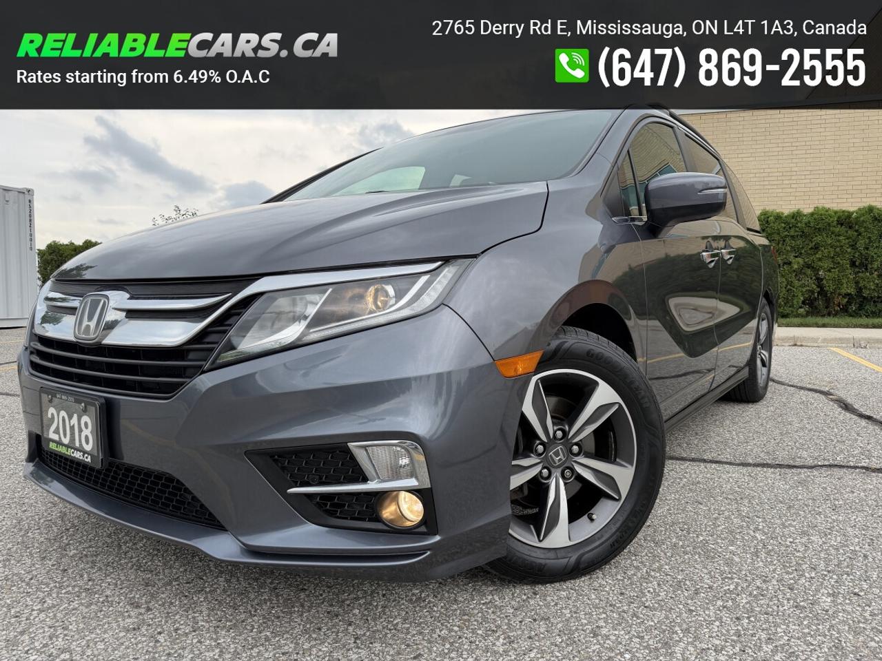 2018 Honda Odyssey EX-L | No-Accident | Pwr Doors | Leather | Loaded Photo