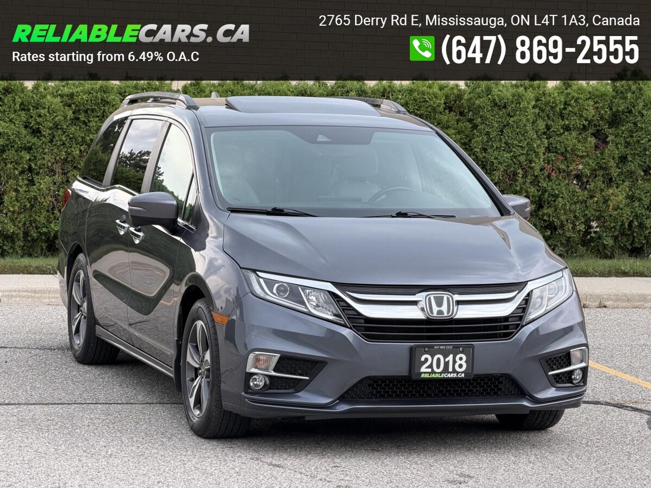 2018 Honda Odyssey EX-L | No-Accident | Pwr Doors | Leather | Loaded Photo