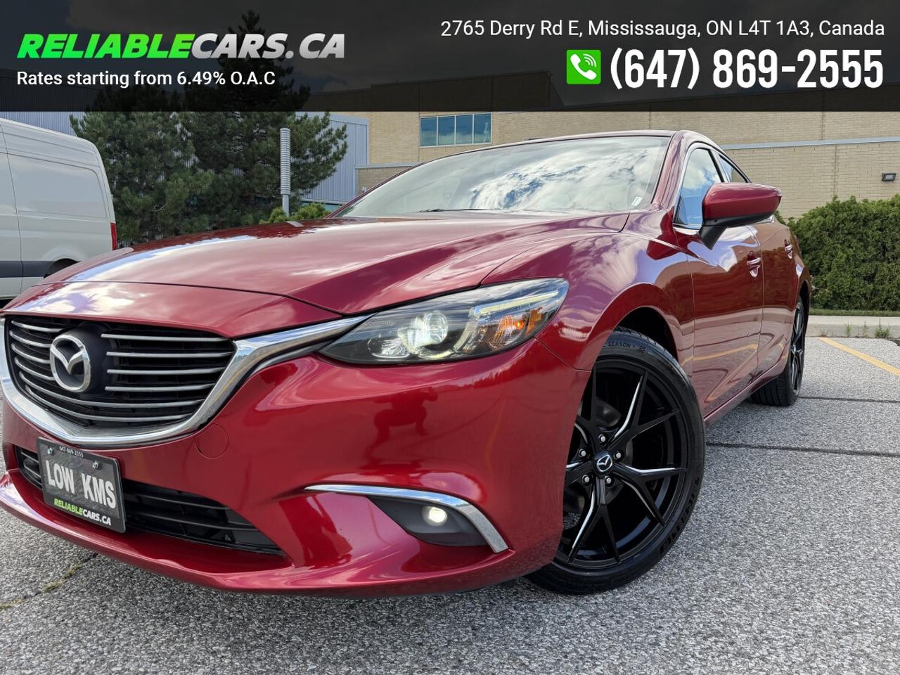 2016 Mazda MAZDA6 GT | No-Accident | Leather | Sunroof | Loaded | He Photo3