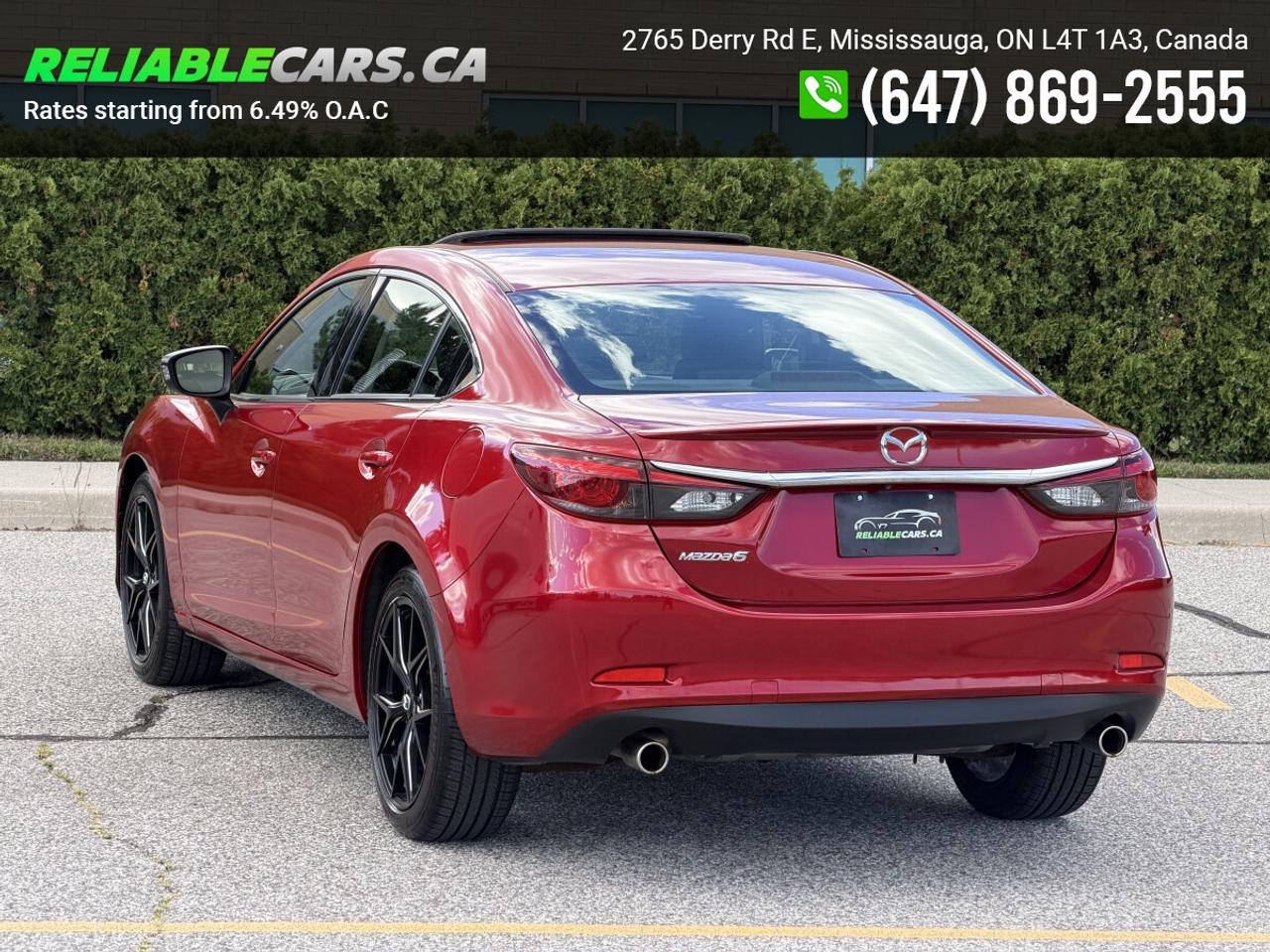 2016 Mazda MAZDA6 GT | No-Accident | Leather | Sunroof | Loaded | He Photo