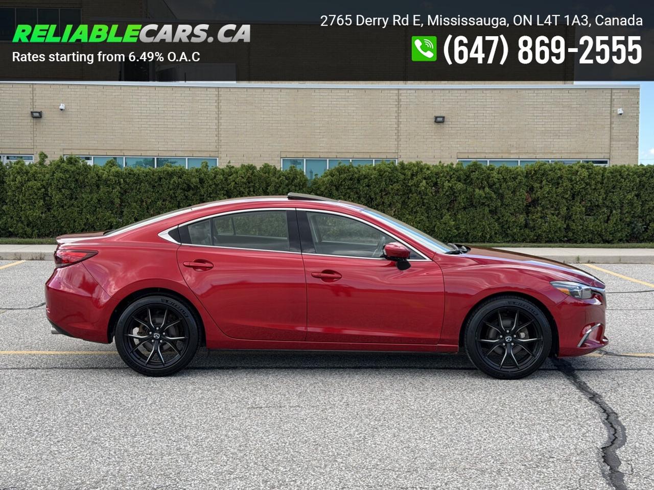 2016 Mazda MAZDA6 GT | No-Accident | Leather | Sunroof | Loaded | He Photo
