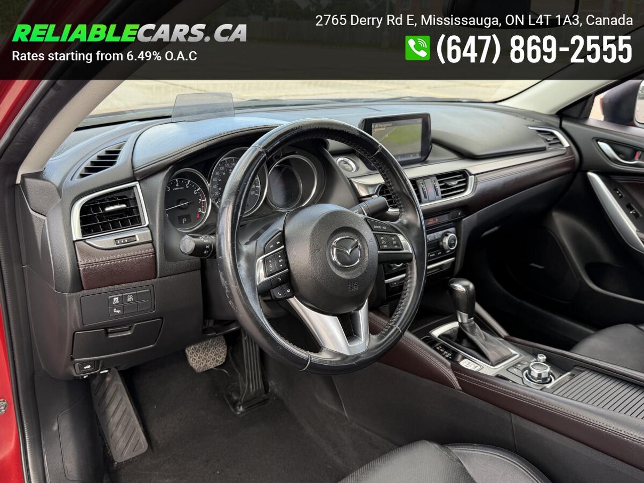 2016 Mazda MAZDA6 GT | No-Accident | Leather | Sunroof | Loaded | He Photo