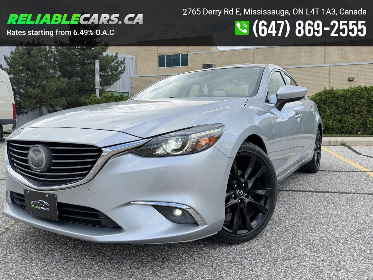 2016 Mazda MAZDA6 GT | No-Accident | Leather | Lane Assist | Fully L Photo