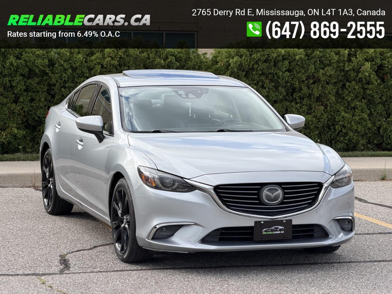 2016 Mazda MAZDA6 GT | No-Accident | Leather | Lane Assist | Fully L Photo