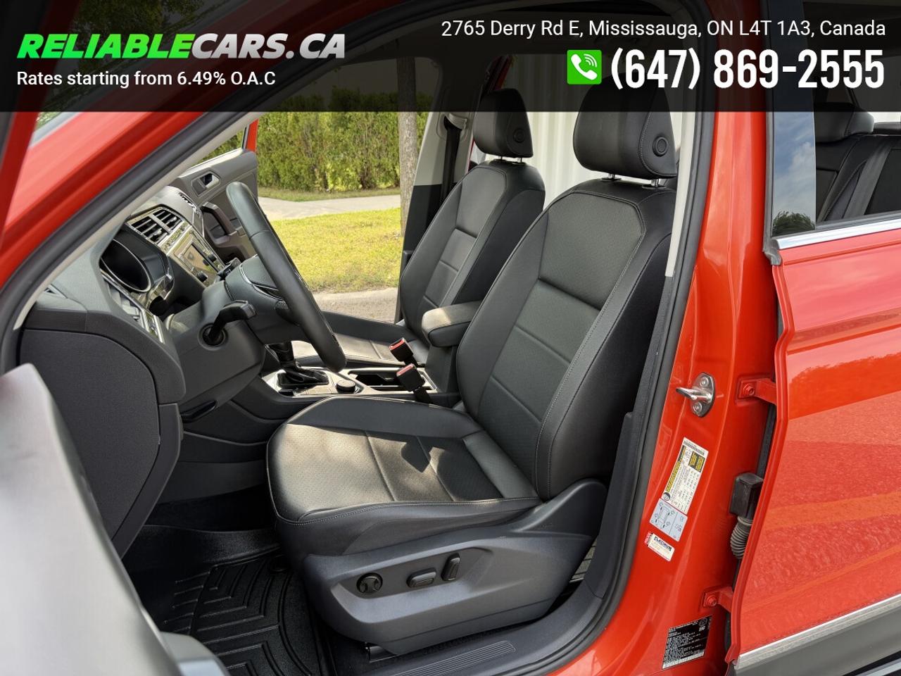 2020 Volkswagen Tiguan COMFORTLINE | AWD | 7 Seater | Sunroof | Leather Photo