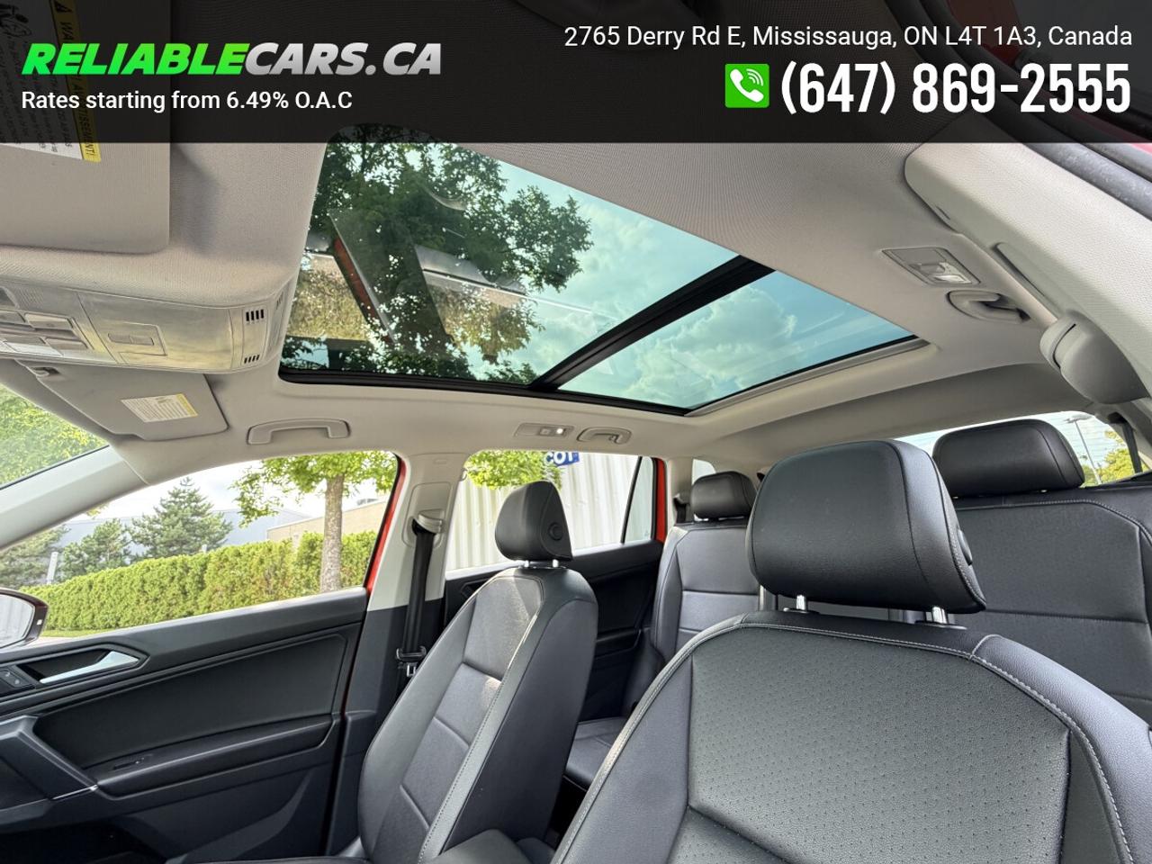 2020 Volkswagen Tiguan COMFORTLINE | AWD | 7 Seater | Sunroof | Leather Photo5